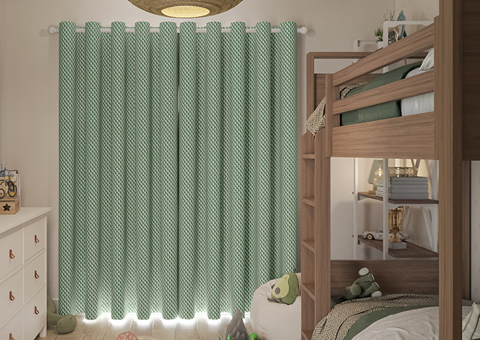 Jaipur, Bottle Green - Made to Measure Curtains - Image 7